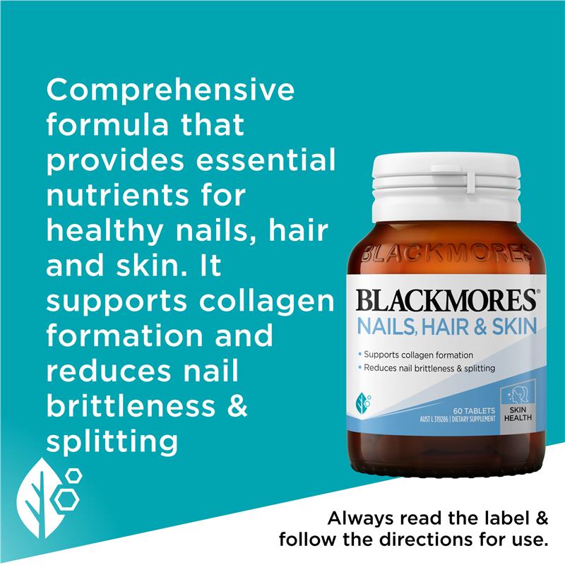 Blackmores Nails Hair and Skin 60 Tablets