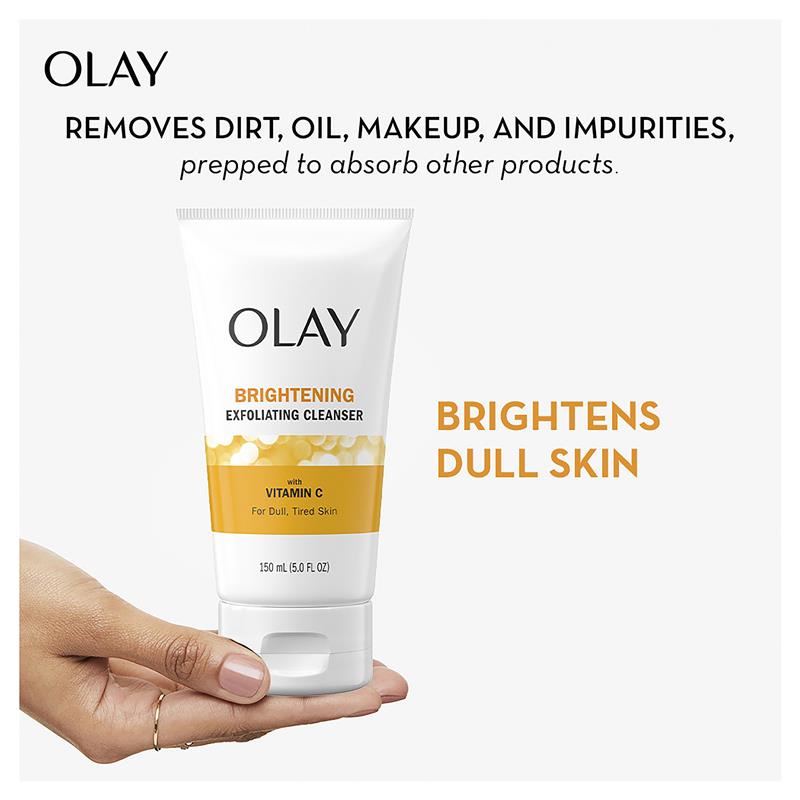 Olay Regenerist Vitamin C + Peptide 24 Brightening Cleanser 150ml - GimmeNow