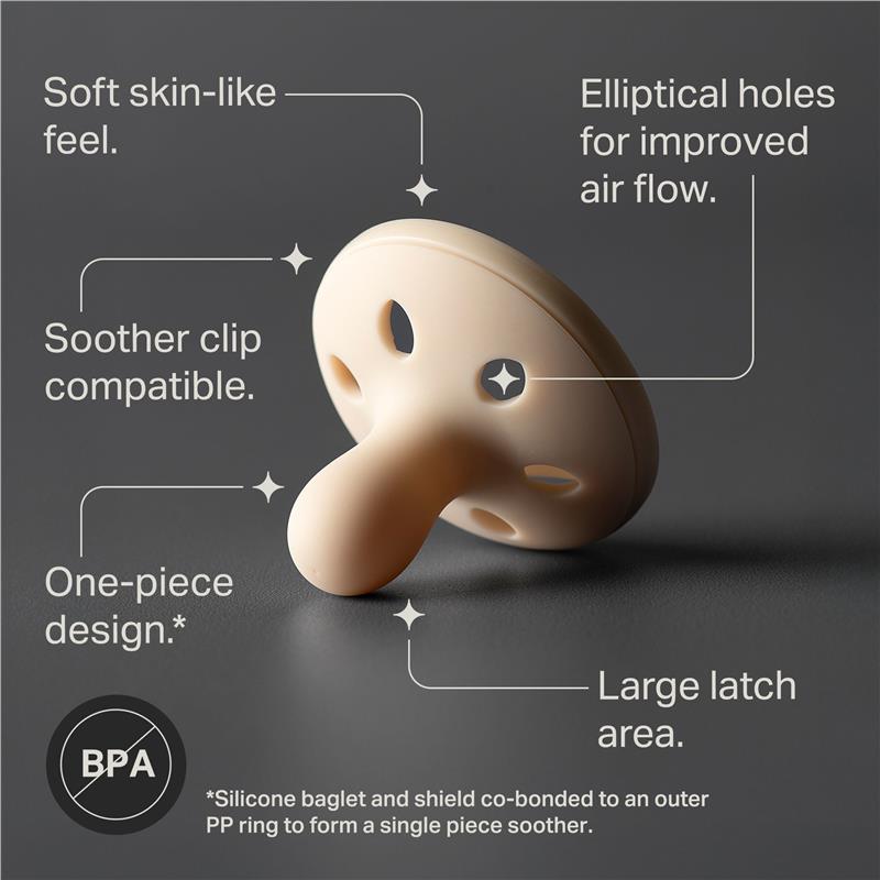 Tommee Tippee Breast Like Soother 0-6 Months 2 Pack