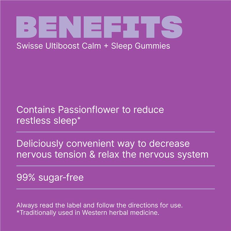 Swisse Calm And Sleep Gummies 60 Pack