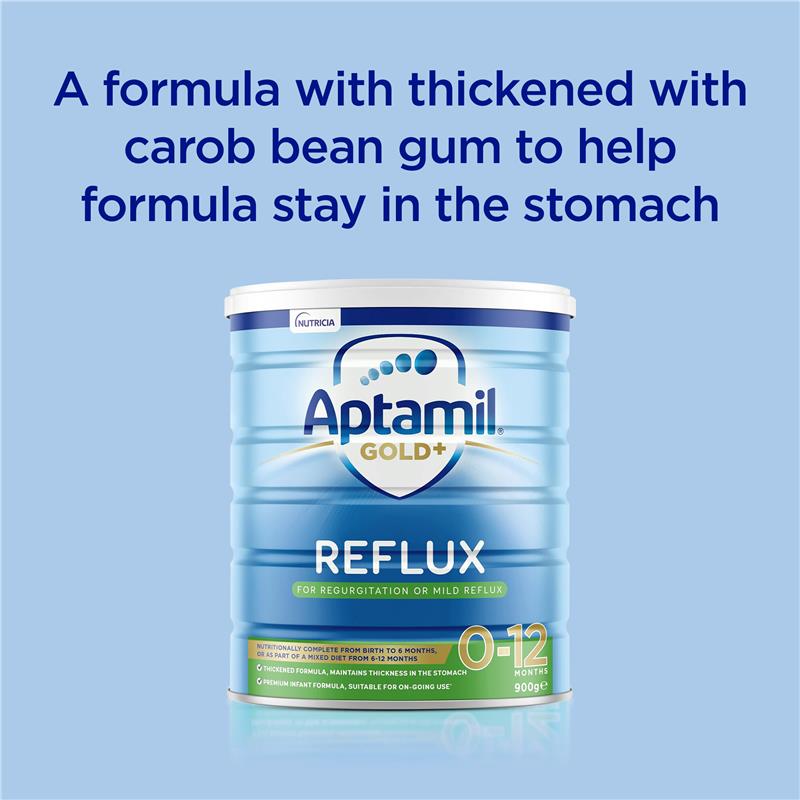 Aptamil Gold+ Reflux Baby Infant Formula Regurgitation or Mild Reflux From Birth to 12 Months 900g - GimmeNow