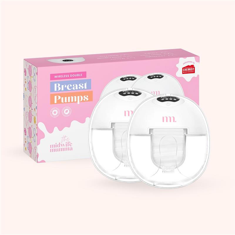 The Midwife Mumma Double Breast Pump Handsfree with Carry Case Exclusive - GimmeNow
