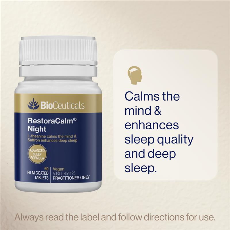 BioCeuticals RestoraCalm Night 60 Tablets