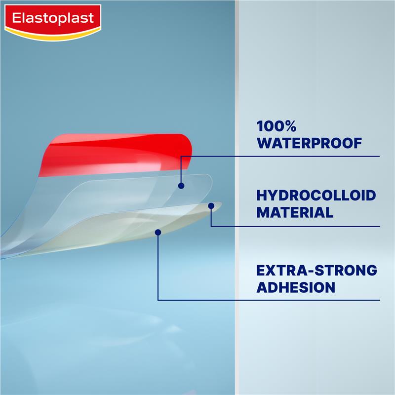Elastoplast Second Skin Protection Strips 3.6cm x 7.3cm 6 Pack - GimmeNow