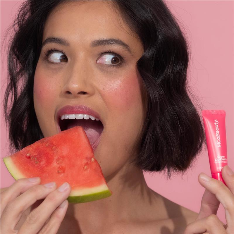 MCoBeauty Glow Lip Balm Watermelon NEW