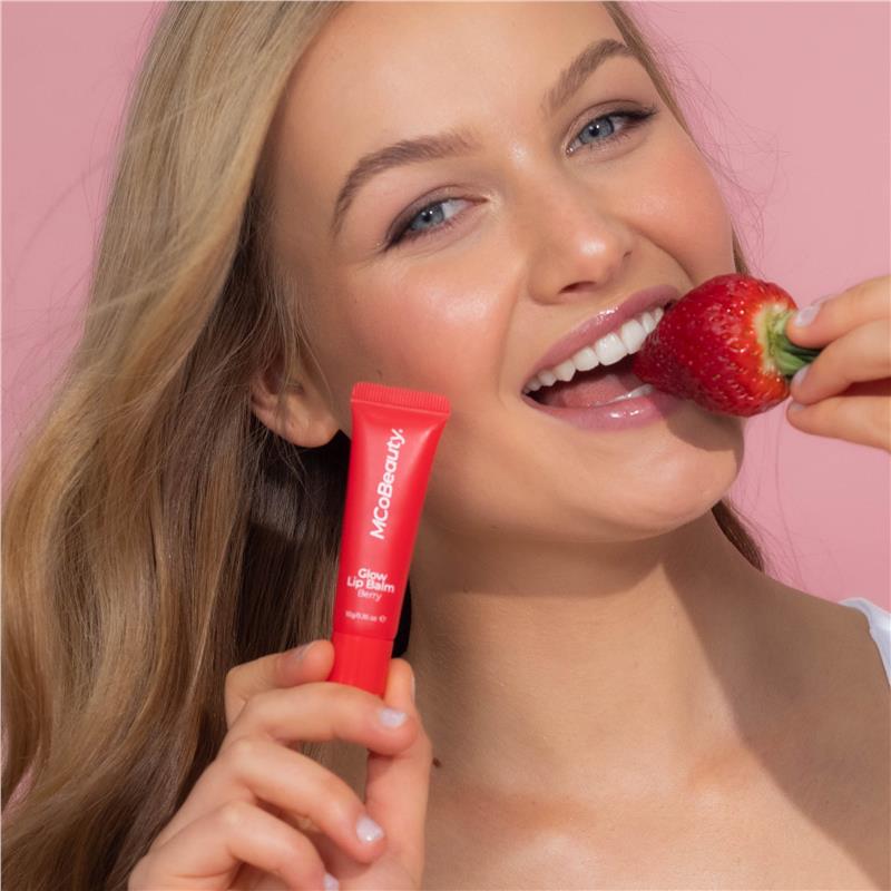 MCoBeauty Glow Lip Balm Berry NEW