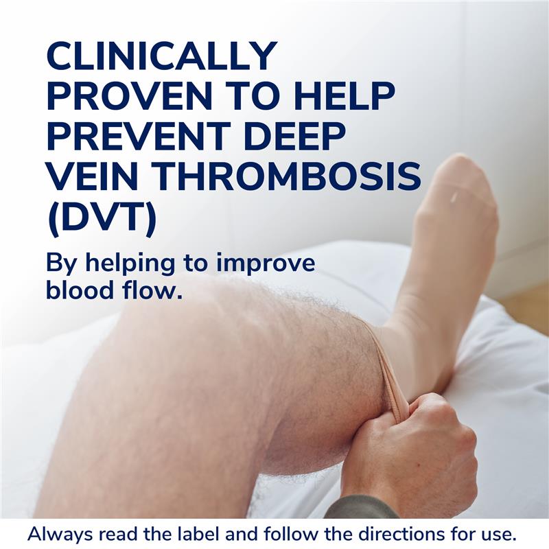 Scholl Travel and Compression Socks Natural Large