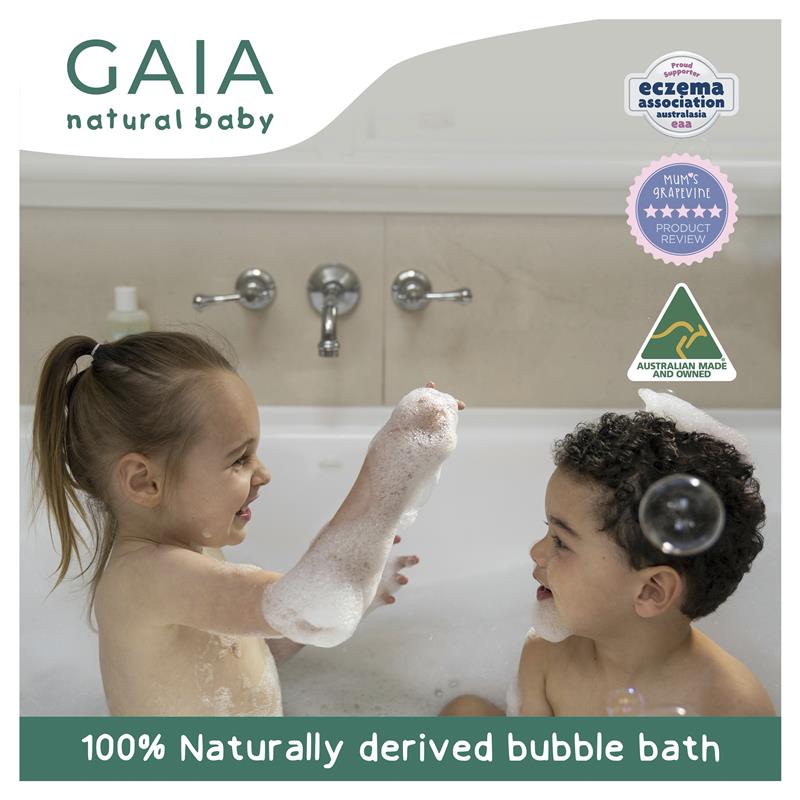 Gaia Natural Baby Bubble Bath Sleeptime 250ml - GimmeNow