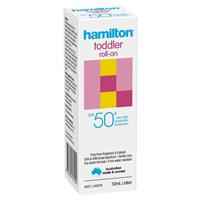 Hamilton Sun SPF 50+ Toddler Roll On 50ml