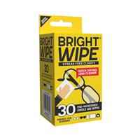 BrightWipe Lens Cleaning Wipes 30 Pack