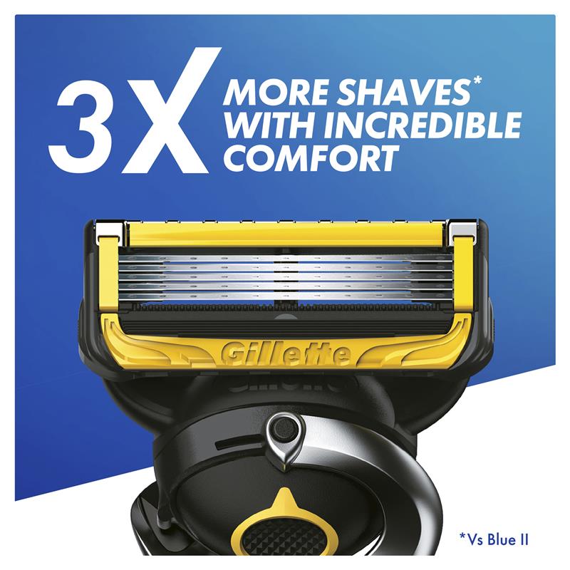Gillette Fusion ProShield Razor + 1 Blade Refills