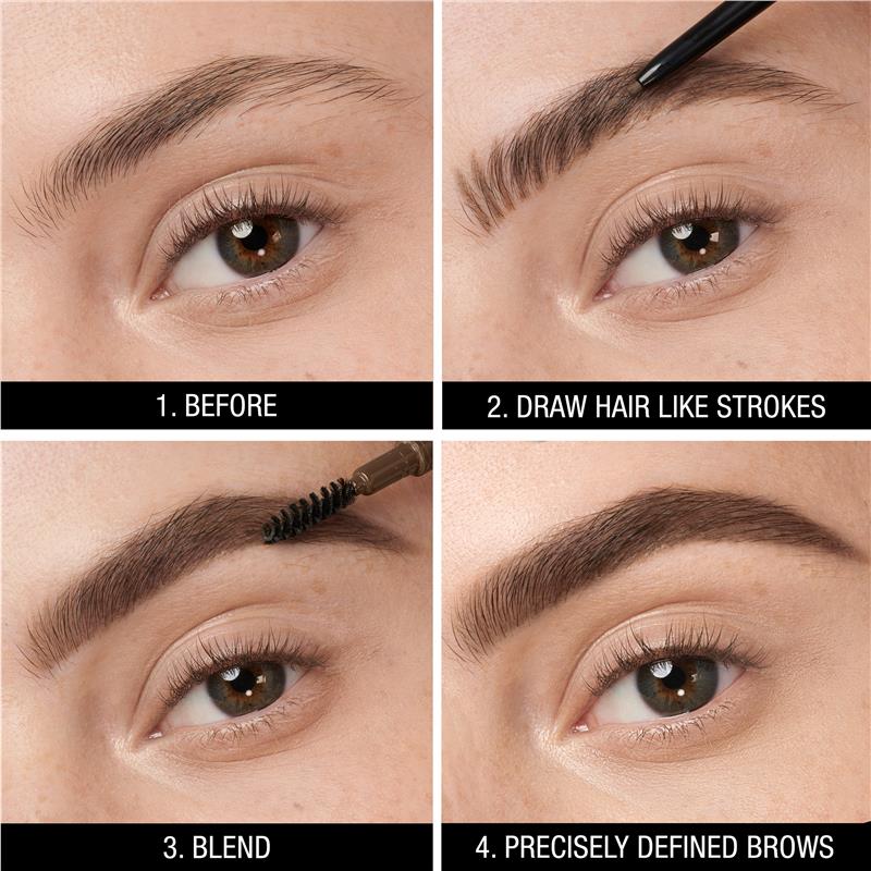Maybelline Brow Ultra Slim Pencil Black Brown