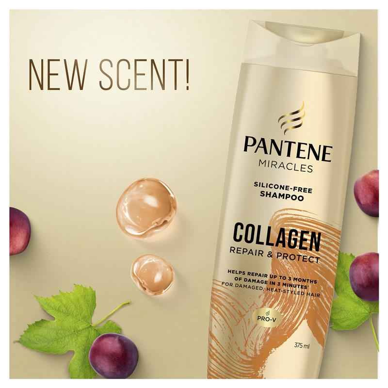Pantene Miracles Collagen Repair & Protect Shampoo 375ml