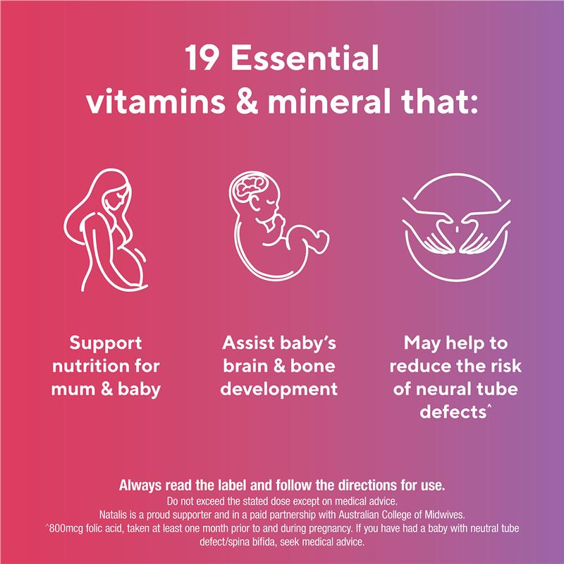 Natalis Pregnancy Support 30 Tablets