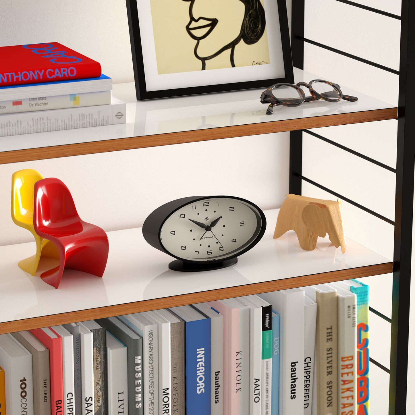 Ronnie Alarm Clock Black