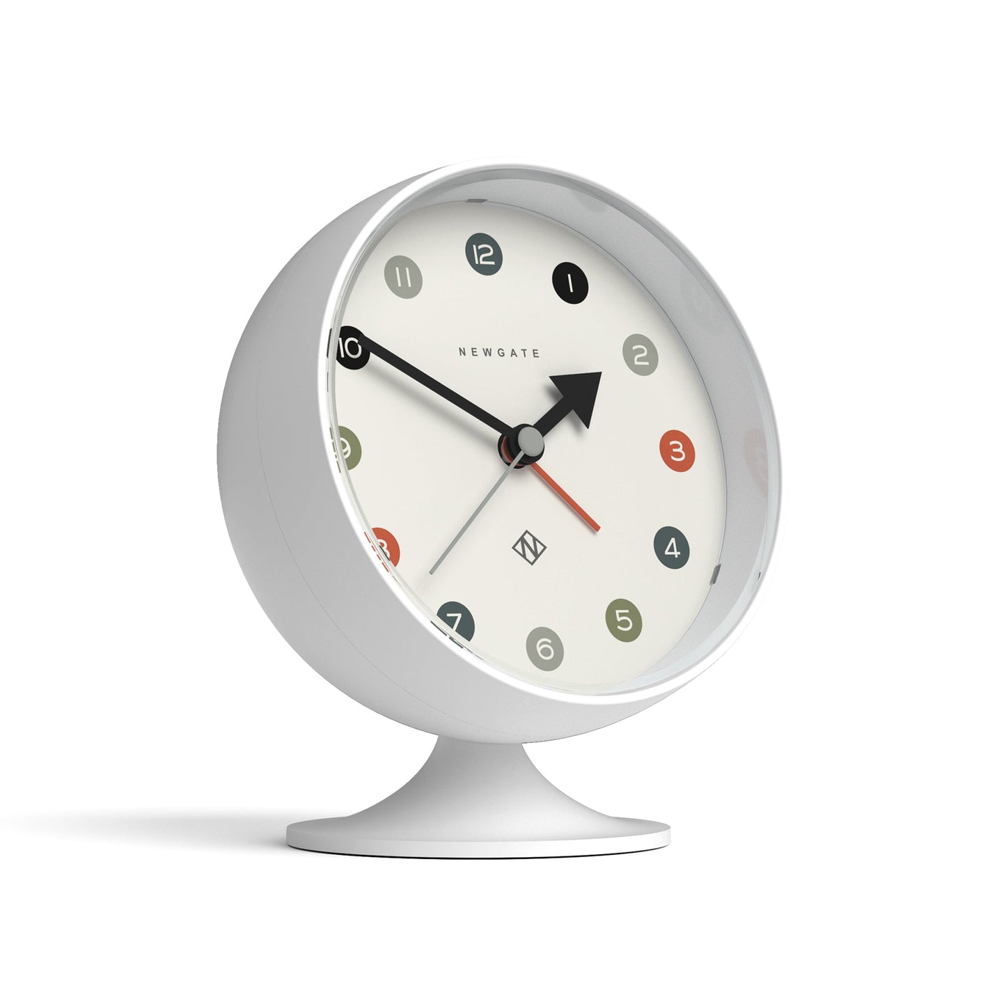 Spheric Alarm Clock White