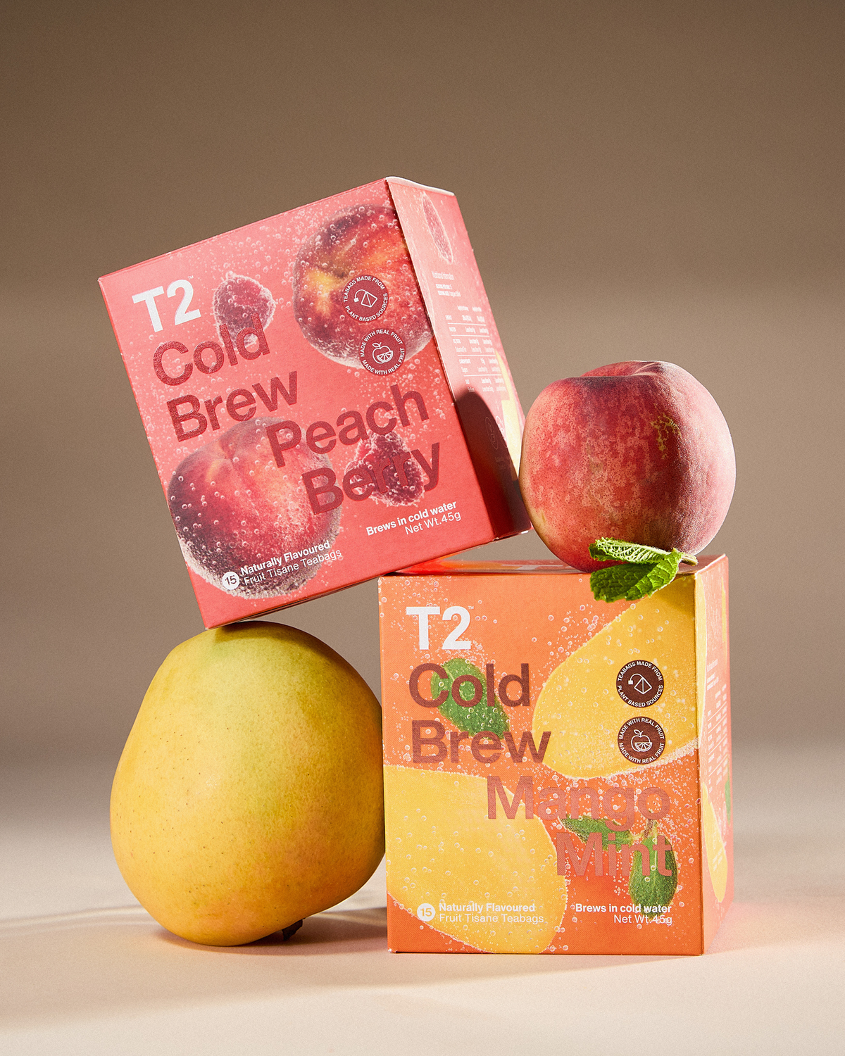Peachberry Cold Brew Tea Bag Pack 15 pack