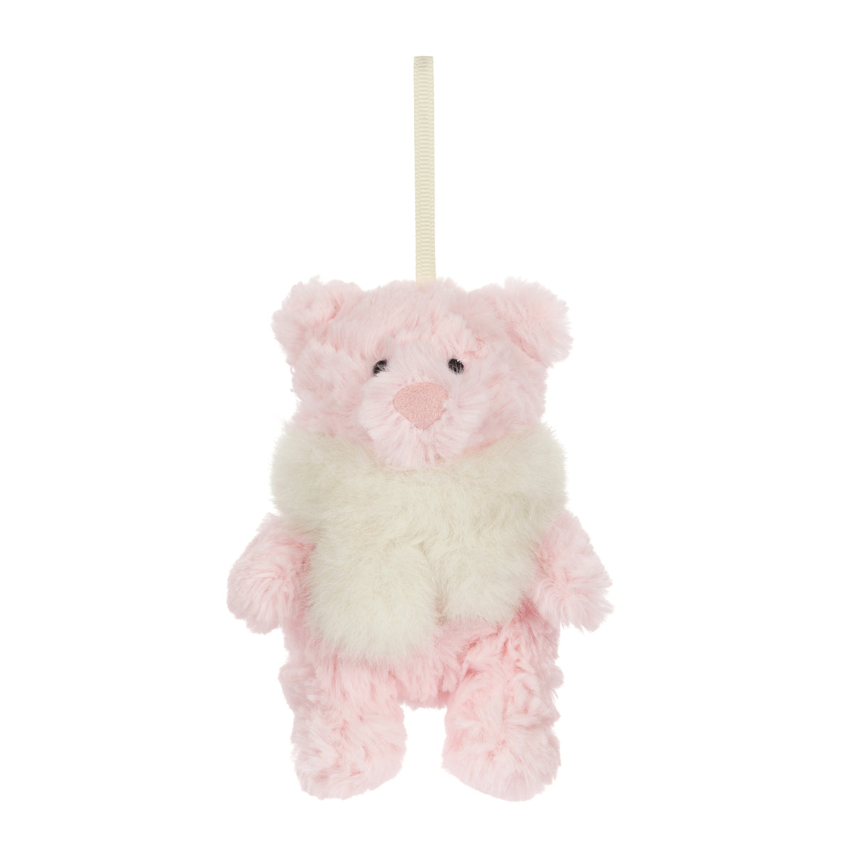 Jellycat Leola Bear Winter Warmer Decoration 10cm