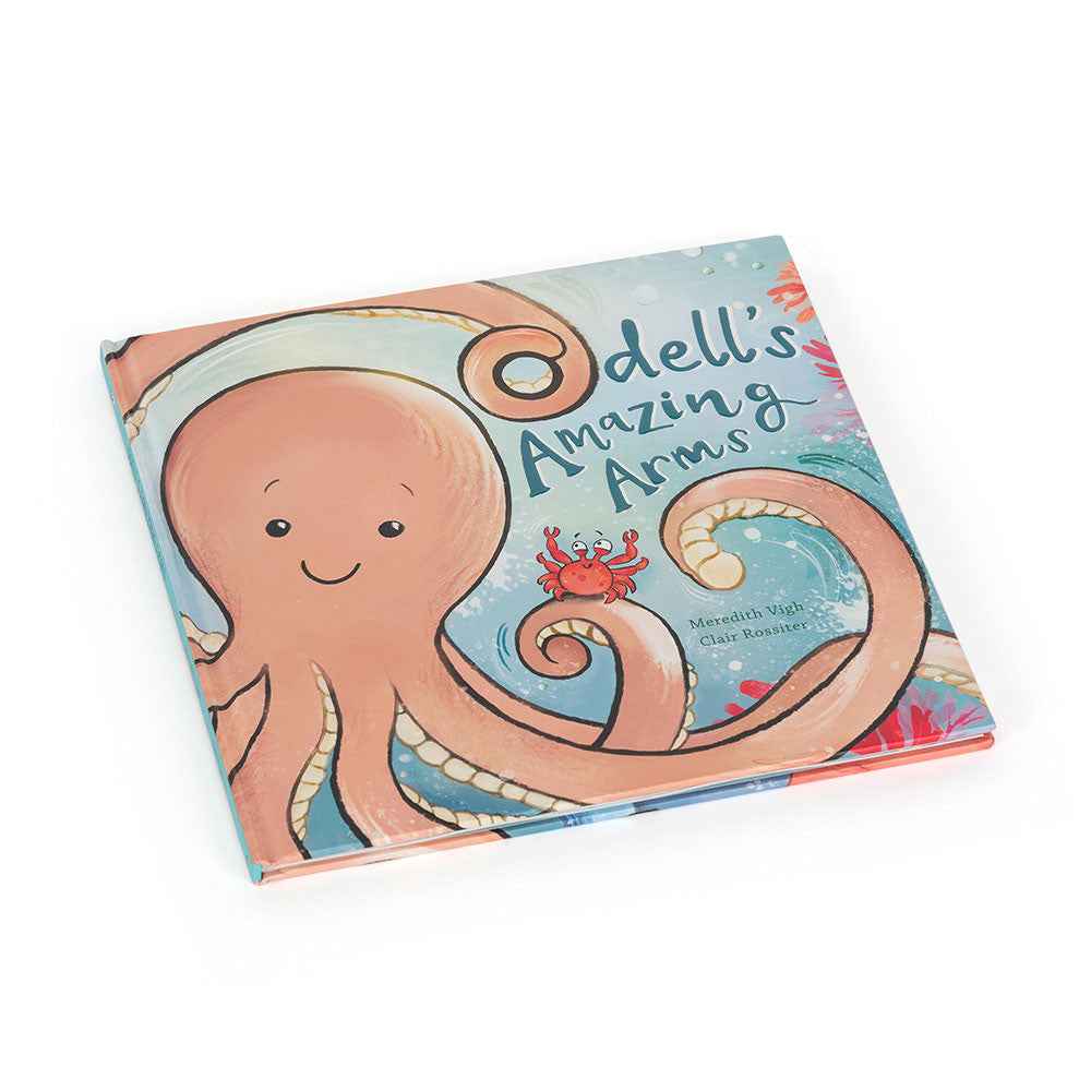 Jellycat Book Odell's Amazing Arms 25cm