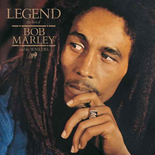Crosley Record Storage Crate & Bob Marley - Legend - Vinyl Album Bundle