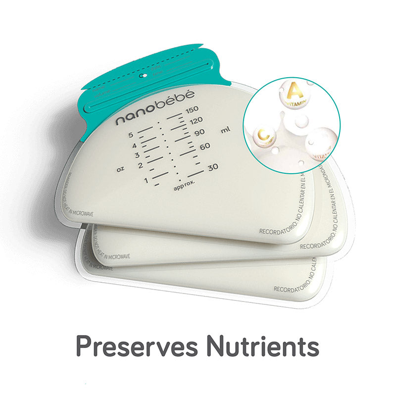 50 Breastmilk Storage Bags