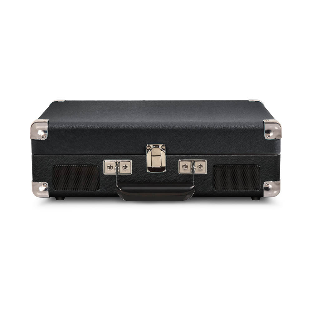 Crosley Cruiser Bluetooth Portable Turntable + Crosley Turntable Stand Bundle - Black