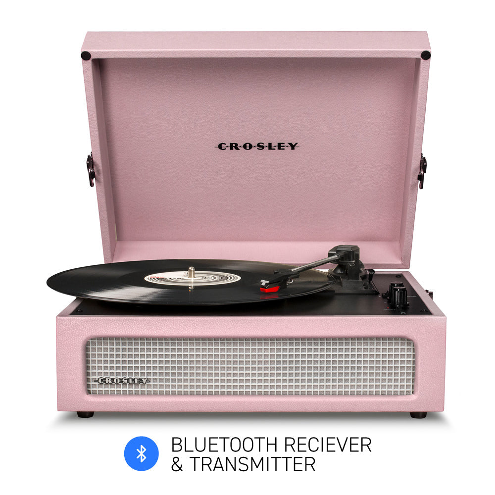 Voyager Bluetooth Portable Turntable - Amethyst
