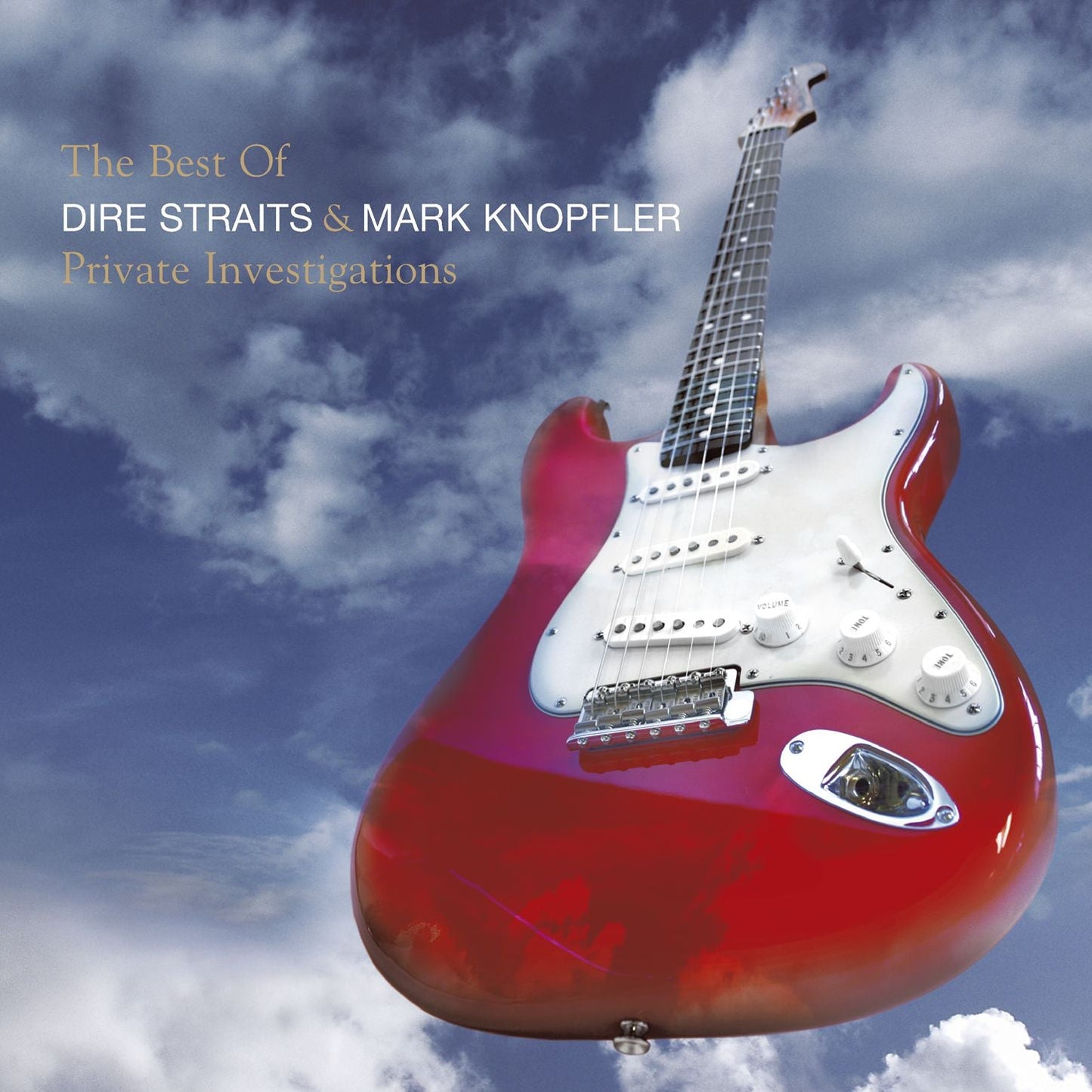 Dire Straits, Mark K The Best Of Dire Straits - Double Vinyl Album & Record Storage Display Stand