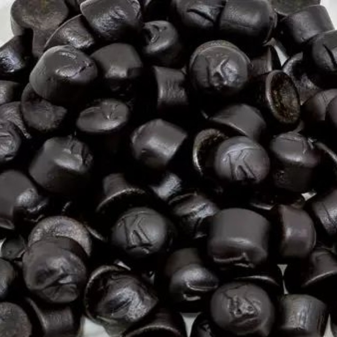Katja Soft Buttons Dutch Licorice 210g