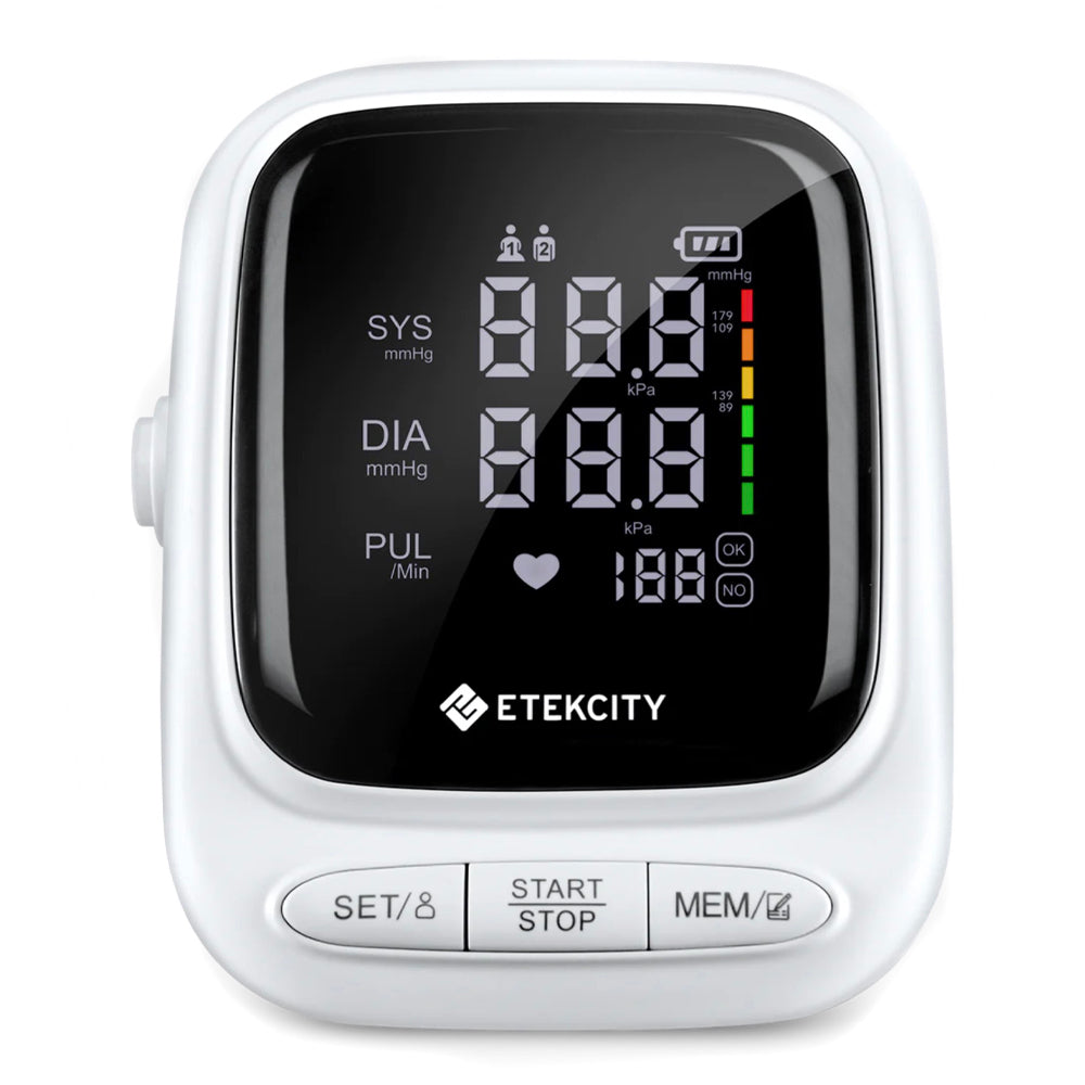 Smart Blood Pressure Monitor - White