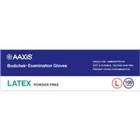 Bodichek Latex Disposable Gloves Powder Free Large 100 Pack - GimmeNow
