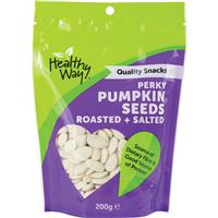 Healthy Way Perky Pumpkin Seeds Roasted & Salted 200g - GimmeNow