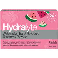 Hydralyte Electrolyte Watermelon Sachets Value Pack 4.9g x 24 - GimmeNow