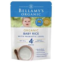 Bellamy's Organic Baby Rice with Prebiotic 125g - GimmeNow