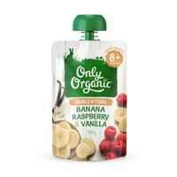 Only Organic Banana Raspberry Vanilla 120g