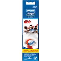Oral B Power Toothbrush Kids Star Wars/Spiderman Refills 4 Pack