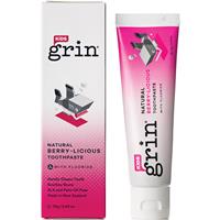 Grin Kids Toothpaste Natural Berrylicious With Fluoride 70g - GimmeNow