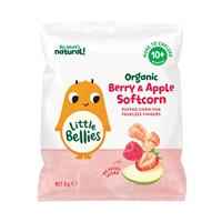 Little Bellies Organic Berry & Apple Softcorn 8g