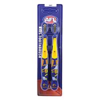 AFL Kids Toothbrush West Coast Eagles Twin Pack