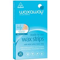 Waxaway Ready To Use Sensitive Wax Body 20 Strips