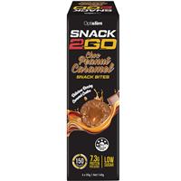 Optislim SNACK2GO Bites Choc Peanut Caramel 4 X 35g - GimmeNow