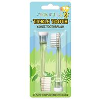 Jack N Jill Tickle Tooth Replacement Heads 2 Pack - GimmeNow
