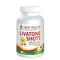 Cabot Health Livatone Shots 60 Tablets - GimmeNow
