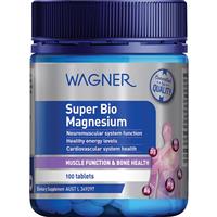 Wagner Super Bio Magnesium 100 Tablets - GimmeNow