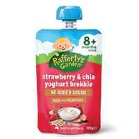 Raffertys Garden Strawberry & Chia Yoghurt Brekkie 120g