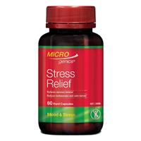 Microgenics Stress Relief 60 Capsules - GimmeNow