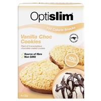 Optislim 100 Calorie Snack Vanilla Choc 4 Cookies - GimmeNow