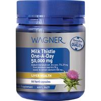 Wagner Milk Thistle One A Day 50000mg 60 Capsules - GimmeNow