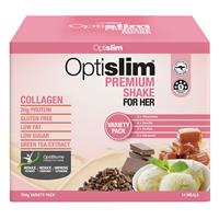 Optislim For Her Variety Pack 14 x 56g Sachet
