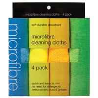 Microfibre Cleaning Cloths 4 Pack